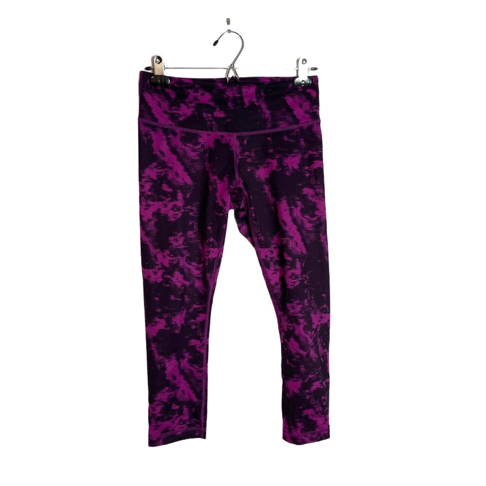 lululemon Wunder Under magenta shibori leggings